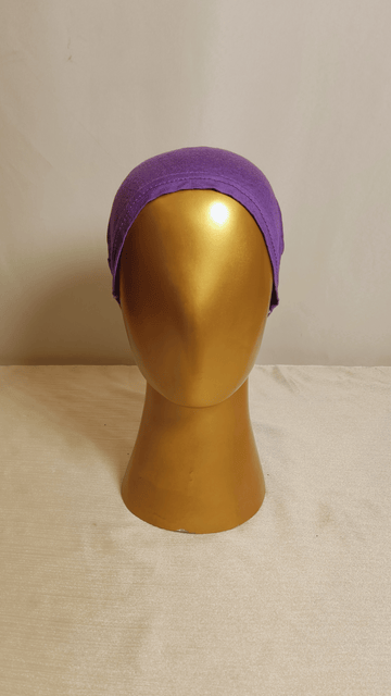 Bun Shape Cap - Orchid